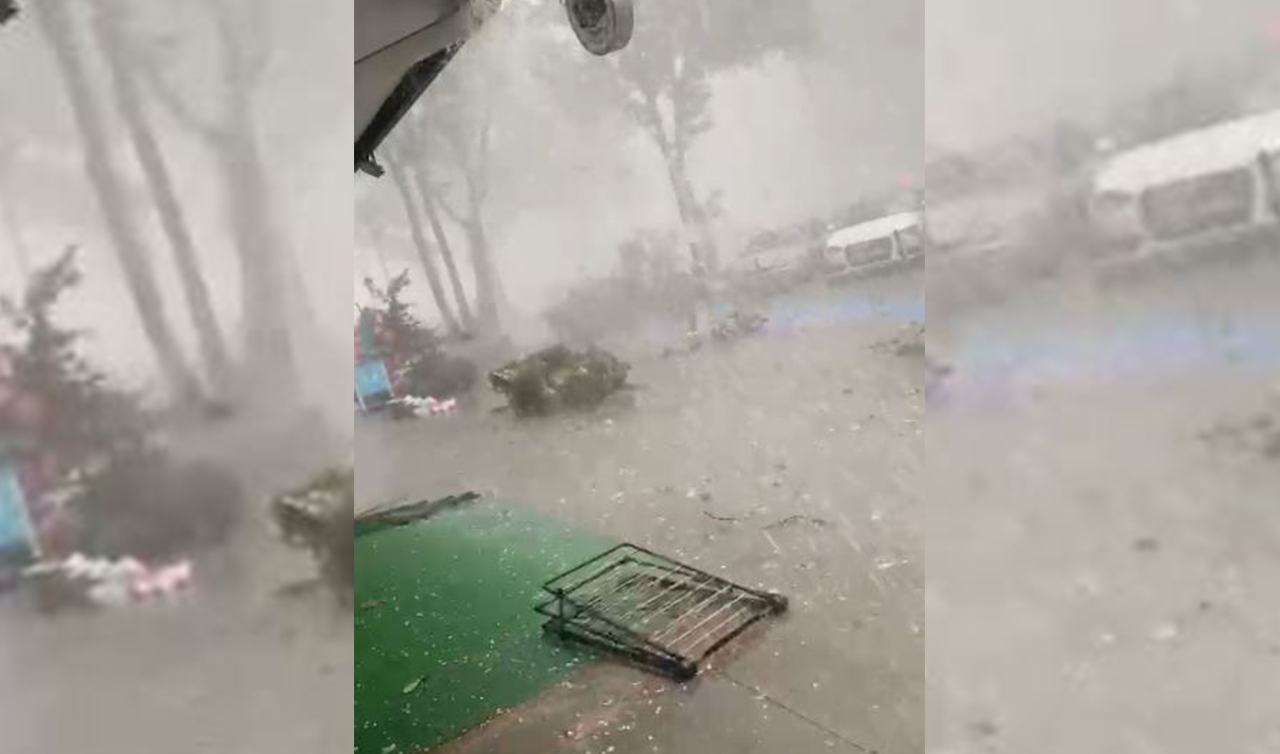 Konya’da kuvvetli sağanak etkisini gösterdi