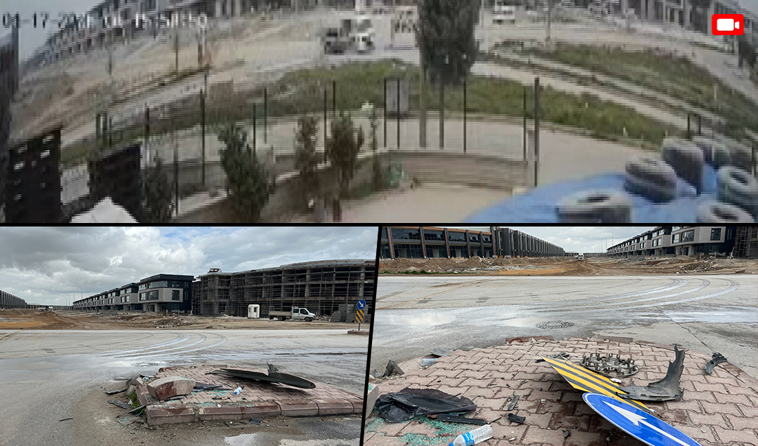 Konya’da kavşakta feci çarpışma: O anlar kamerada