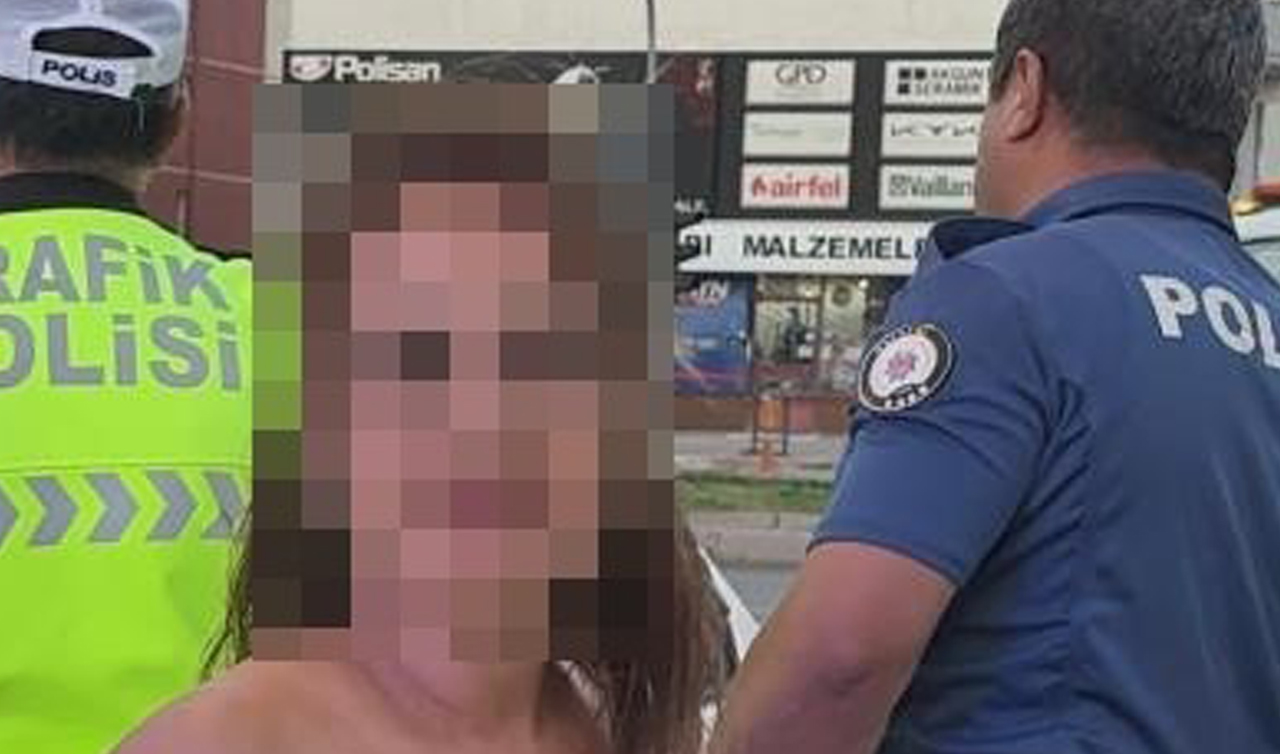Alkollü aday sürücü ekiplere zor anlar yaşattı, otomobilin çekileceğini anlayınca direndi